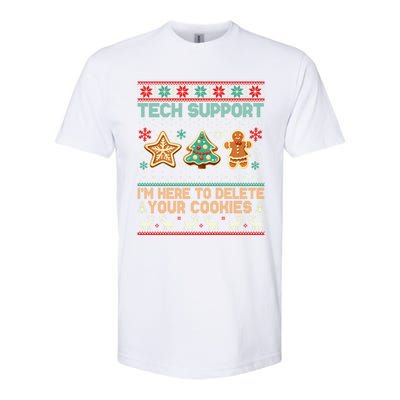 Tech Support Christmas Cookies Funny Christmas Softstyle CVC T-Shirt