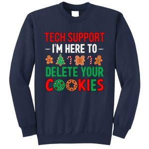 Tech Support Christmas Cookies Funny Christmas Sweatshirt