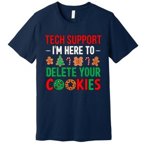 Tech Support Christmas Cookies Funny Christmas Premium T-Shirt