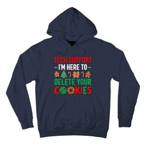 Tech Support Christmas Cookies Funny Christmas Tall Hoodie