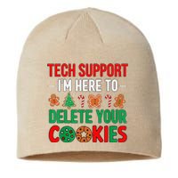 Tech Support Christmas Cookies Funny Christmas Sustainable Beanie