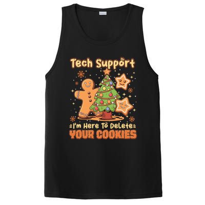 Tech Support Christmas Cookies Funny Christmas Tree PosiCharge Competitor Tank