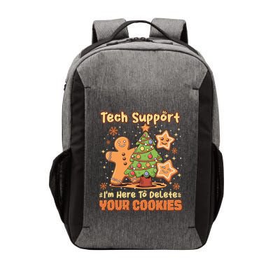 Tech Support Christmas Cookies Funny Christmas Tree Vector Backpack