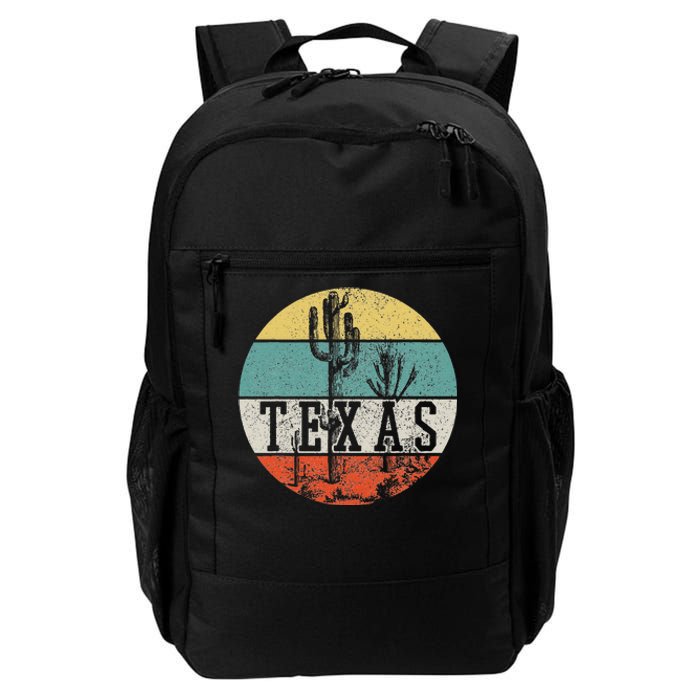 Texas State Country Retro Vintage Daily Commute Backpack