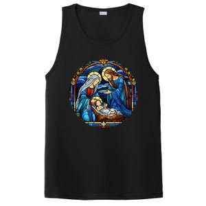 True Story Christmas Nativity Jesus Christian PosiCharge Competitor Tank