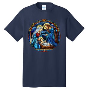 True Story Christmas Nativity Jesus Christian Tall T-Shirt