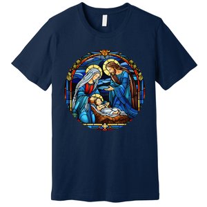 True Story Christmas Nativity Jesus Christian Premium T-Shirt