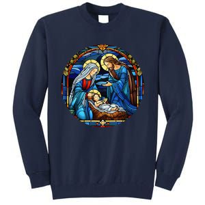 True Story Christmas Nativity Jesus Christian Tall Sweatshirt