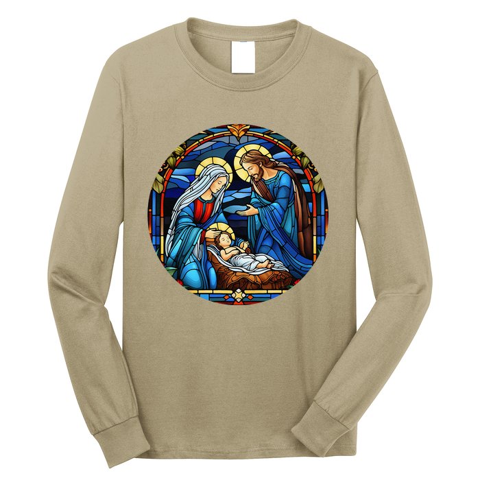 True Story Christmas Nativity Jesus Christian Long Sleeve Shirt