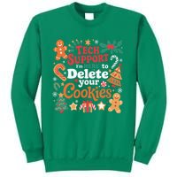 Tech Support Christmas Cookies Funny Christmas Sweatshirt