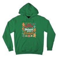 Tech Support Christmas Cookies Funny Christmas Tall Hoodie