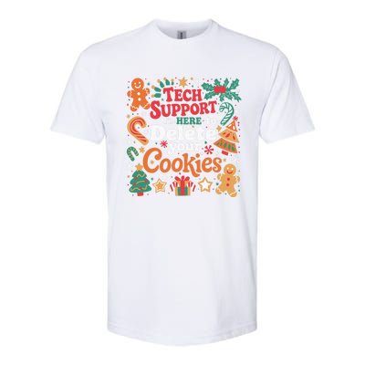 Tech Support Christmas Cookies Funny Christmas Softstyle CVC T-Shirt