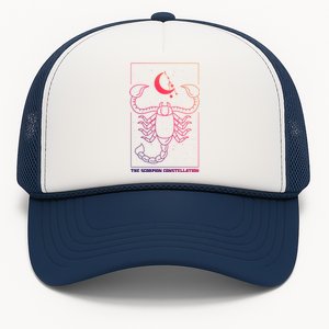 The Scorpion Constellation Zodiac Horoscope Scorpio Gift Trucker Hat