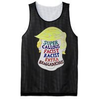 Trump Super Callous Fascist Racist Extra Braggadocious Mesh Reversible Basketball Jersey Tank