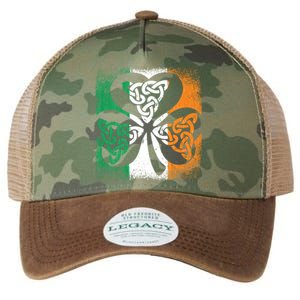 Trinity Symbol Christian Bessling Faith Irish Celtic Knot Gift Legacy Tie Dye Trucker Hat