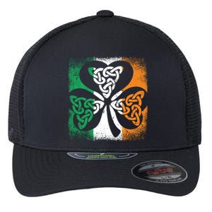 Trinity Symbol Christian Bessling Faith Irish Celtic Knot Gift Flexfit Unipanel Trucker Cap