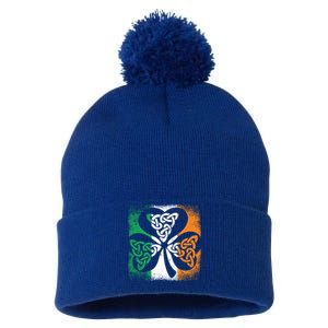 Trinity Symbol Christian Bessling Faith Irish Celtic Knot Gift Pom Pom 12in Knit Beanie