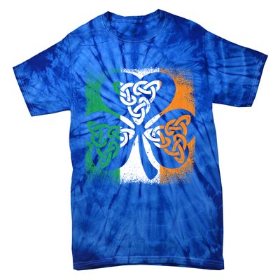 Trinity Symbol Christian Bessling Faith Irish Celtic Knot Gift Tie-Dye T-Shirt