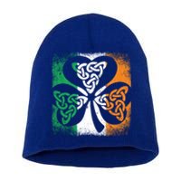 Trinity Symbol Christian Bessling Faith Irish Celtic Knot Gift Short Acrylic Beanie