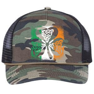 Trinity Symbol Christian Bessling Faith Irish Celtic Knot Gift Retro Rope Trucker Hat Cap