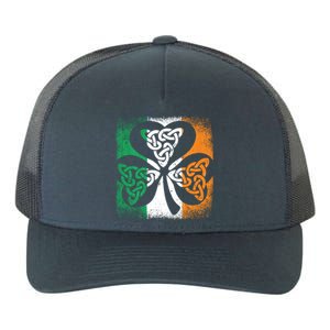 Trinity Symbol Christian Bessling Faith Irish Celtic Knot Gift Yupoong Adult 5-Panel Trucker Hat