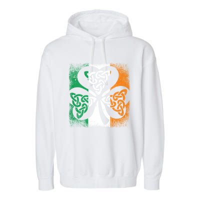 Trinity Symbol Christian Bessling Faith Irish Celtic Knot Gift Garment-Dyed Fleece Hoodie