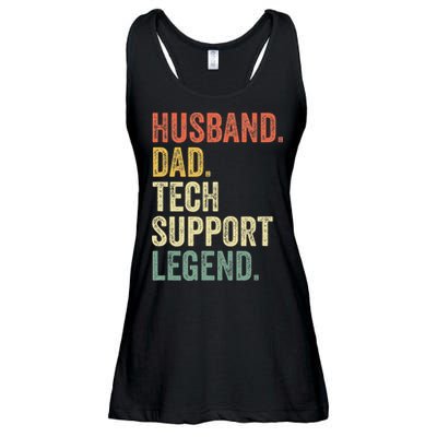 Tech Support Christmas Gifts For Dad Husband Ladies Essential Flowy Tank