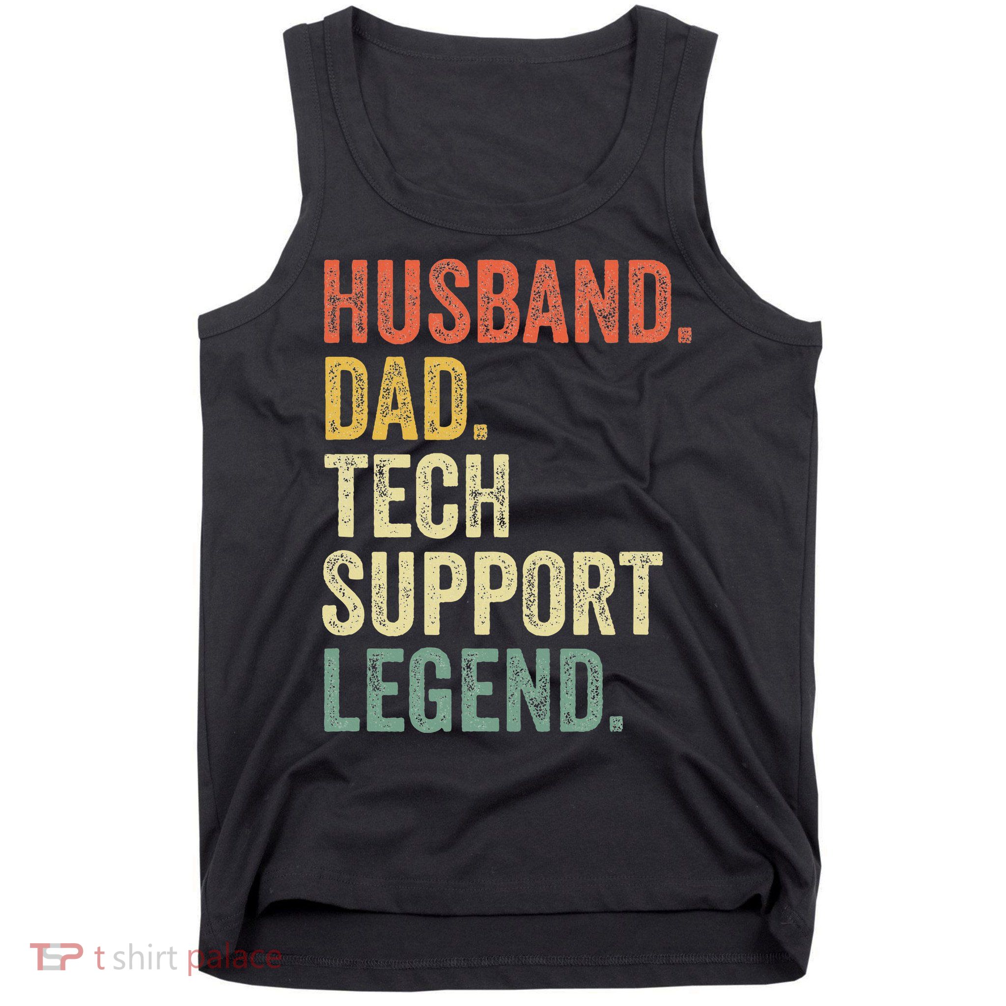Tech Support Christmas Gifts For Dad Husband Tank Top