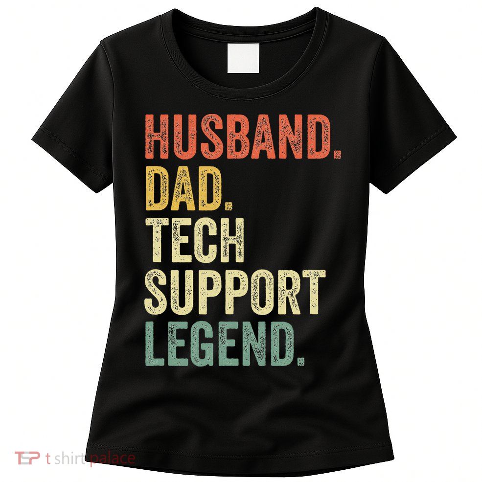 Tech Support Christmas Gifts For Dad Husband Women's T-Shirt