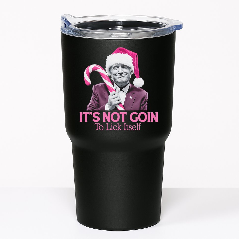 Trump Santa Christmas Maga Holiday Tumbler