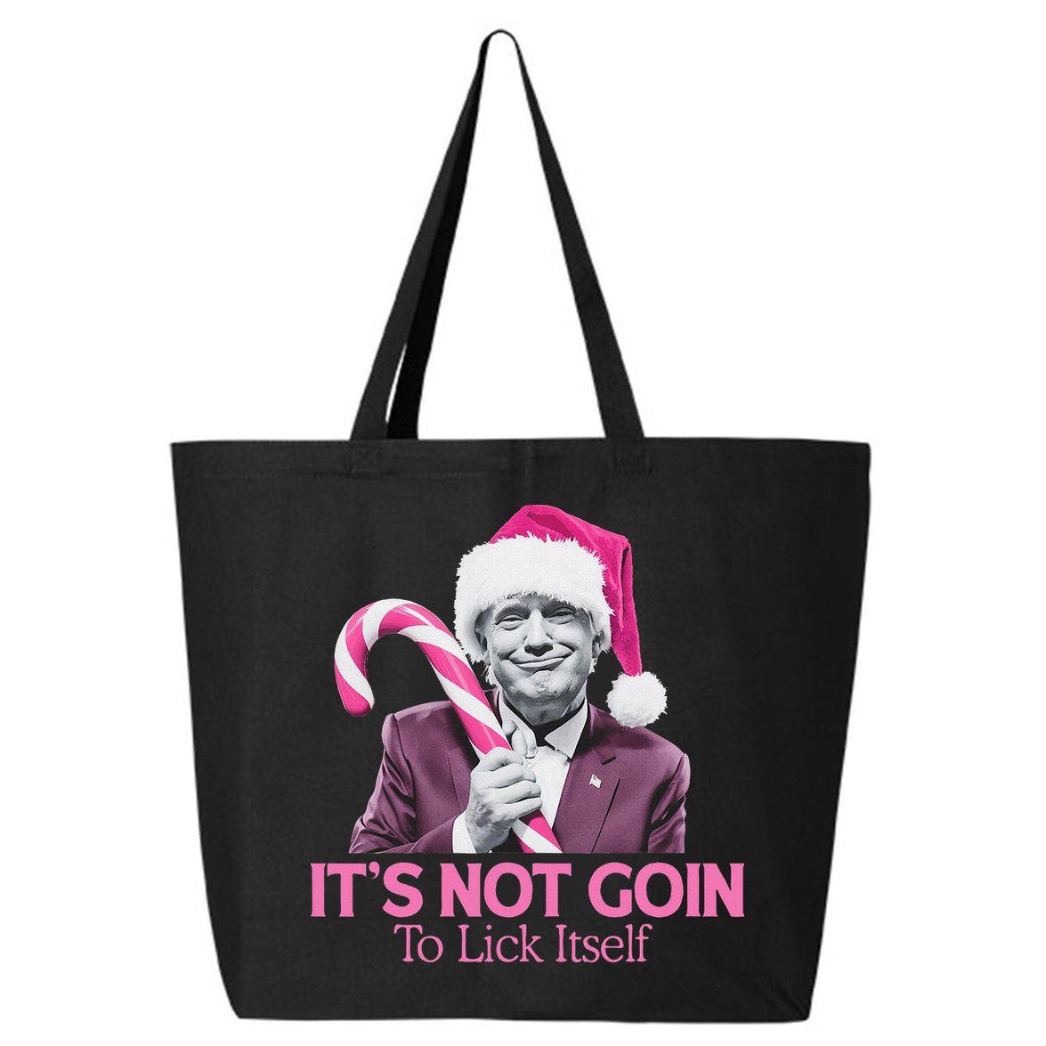 Trump Santa Christmas Maga Holiday 25L Jumbo Tote