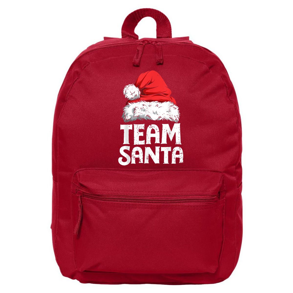 Team Santa Christmas Squad Family Matching Pajamas Boys Men 16 in Basic Backpack