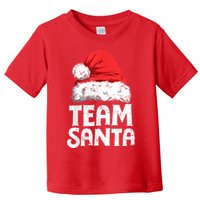 Team Santa Christmas Squad Family Matching Pajamas Boys Men Toddler T-Shirt