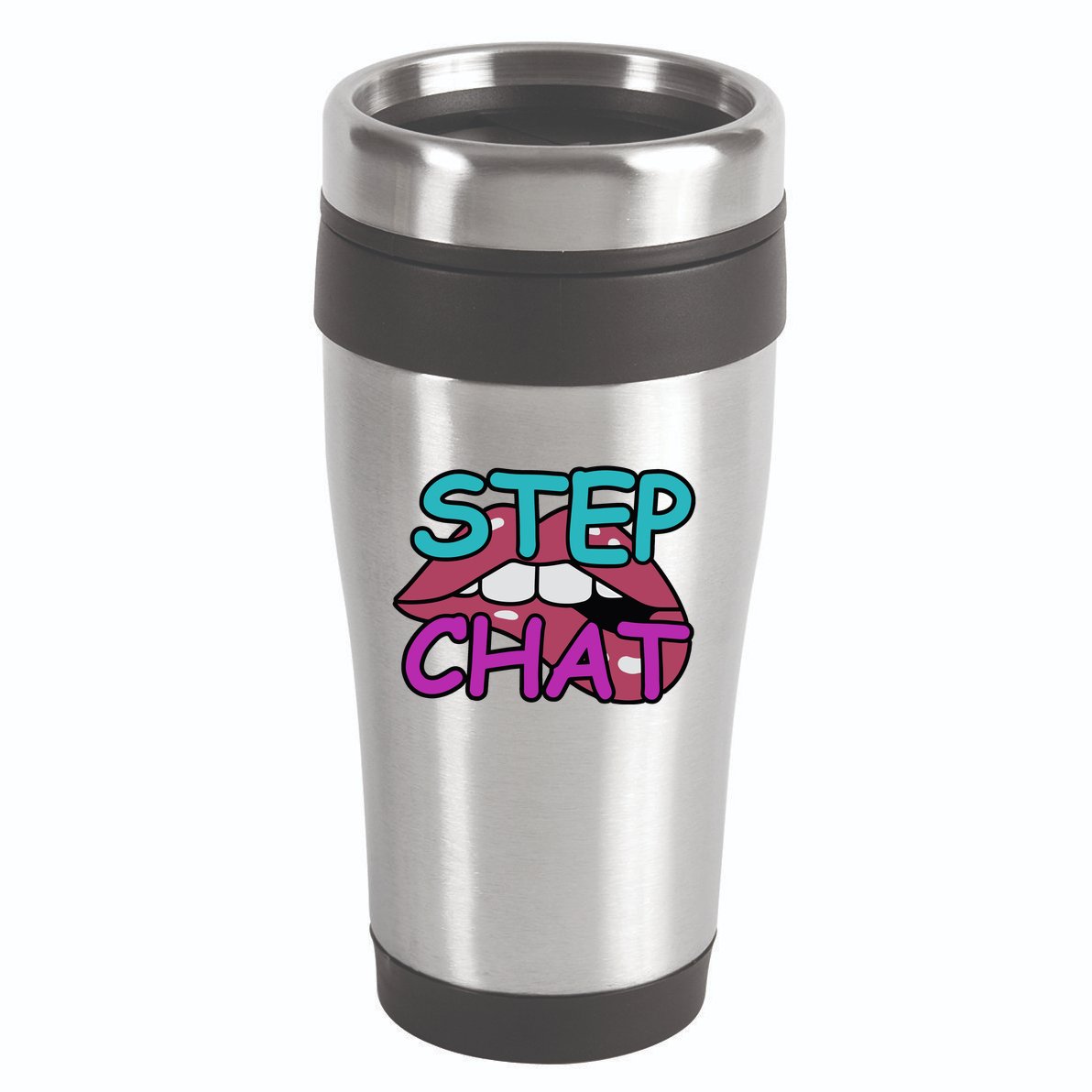 Twitch Step Chat 16oz Travel Tumbler