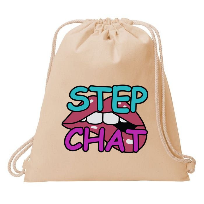 Twitch Step Chat Drawstring Bag