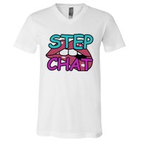 Twitch Step Chat V-Neck T-Shirt