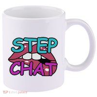 Twitch Step Chat 11oz C Handle Ceramic Mug