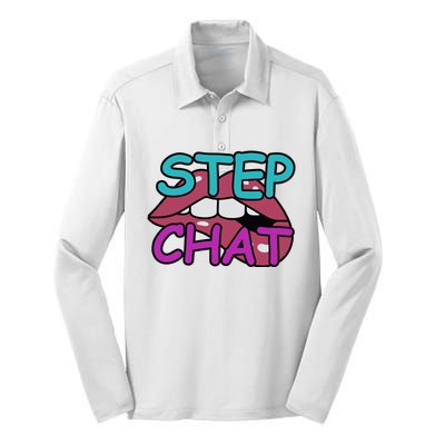 Twitch Step Chat Silk Touch Performance Long Sleeve Polo