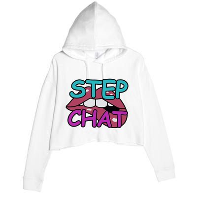 Twitch Step Chat Crop Fleece Hoodie