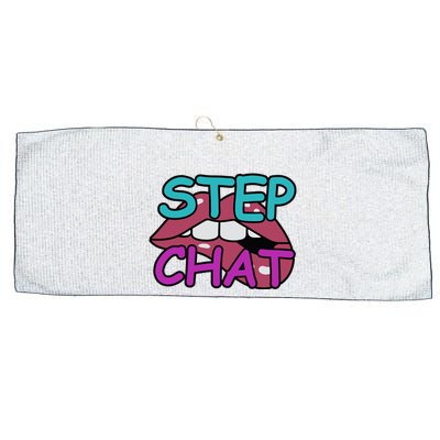 Twitch Step Chat Large Microfiber Waffle Golf Towel