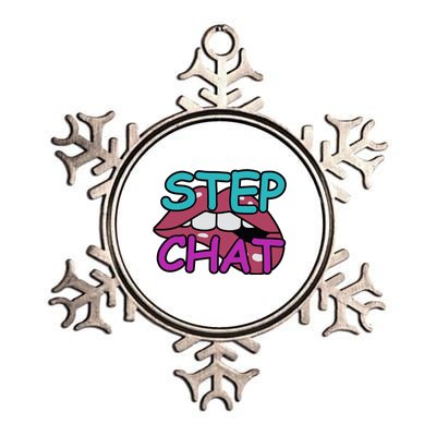 Twitch Step Chat Metallic Star Ornament