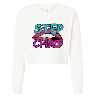 Twitch Step Chat Cropped Pullover Crew