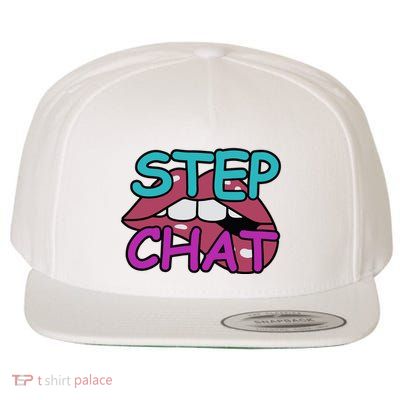 Twitch Step Chat Wool Snapback Cap