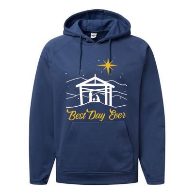 True Story Christmas Jesus Nativity Gift Christian Gift Cool Gift Performance Fleece Hoodie