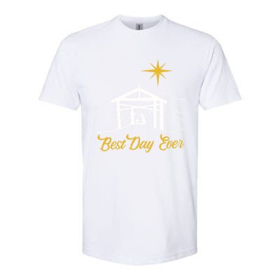 True Story Christmas Jesus Nativity Gift Christian Gift Cool Gift Softstyle CVC T-Shirt