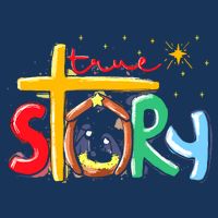 True Story Christmas Nativity Jesus Christian Christmas Hoodie
