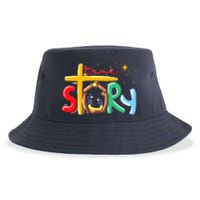 True Story Christmas Nativity Jesus Christian Christmas Sustainable Bucket Hat