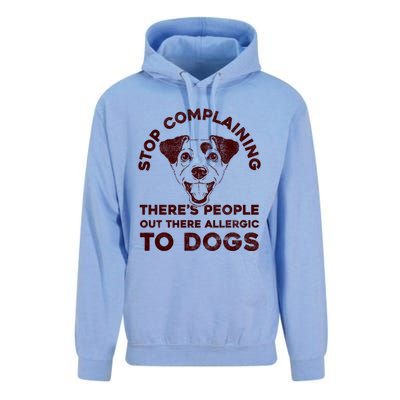 Trendy Stop Complaining People Allergic To Dogs Gift Unisex Surf Hoodie