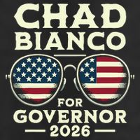 The Sheriff Chad Bianco For Governor 2026 Garment-Dyed Heavyweight T-Shirt