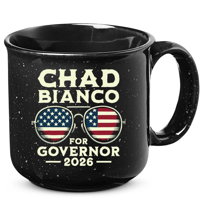 The Sheriff Chad Bianco For Governor 2026 15oz Campfire Ceramic Mug